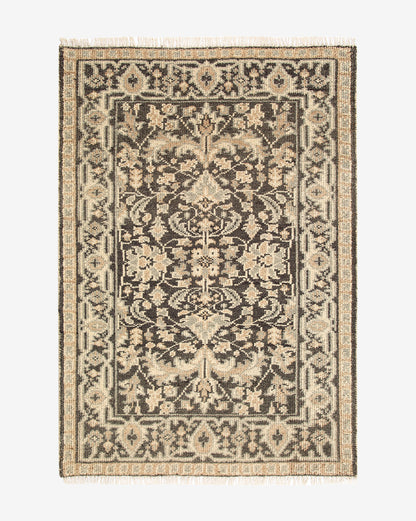 Tapis en laine noué à la main Wayland