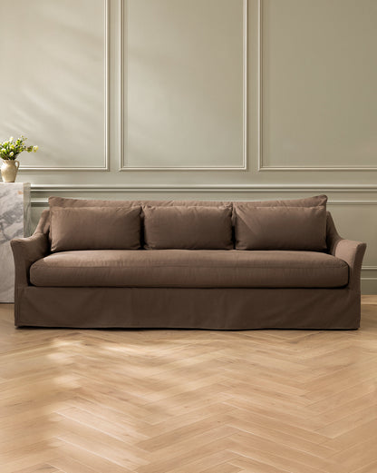 Canapé à housse classique Wilhelmina (85-110)