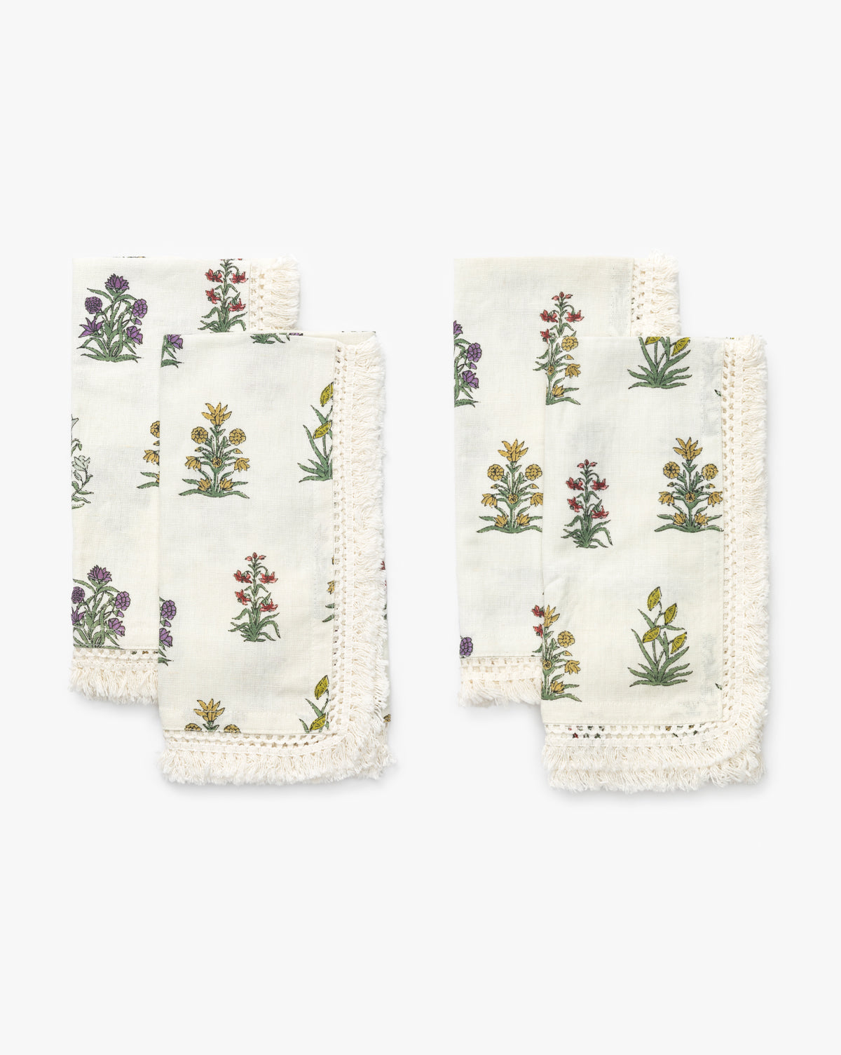 Serviettes florales Wilkie (lot de 4)