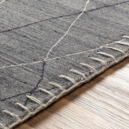 Tapis gris Arlequin