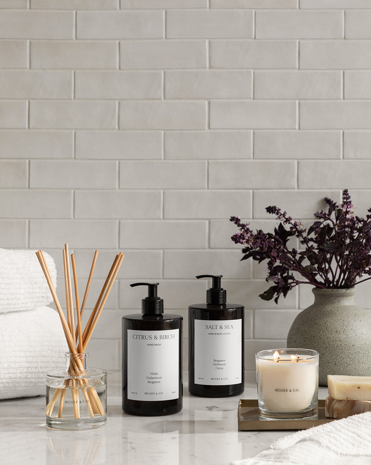 Lotion pour les mains au sel et à la mer