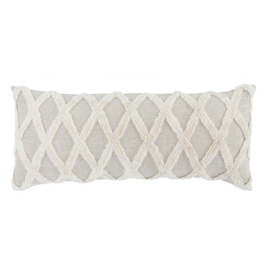 Coussin Elliott Ivoire 16x36