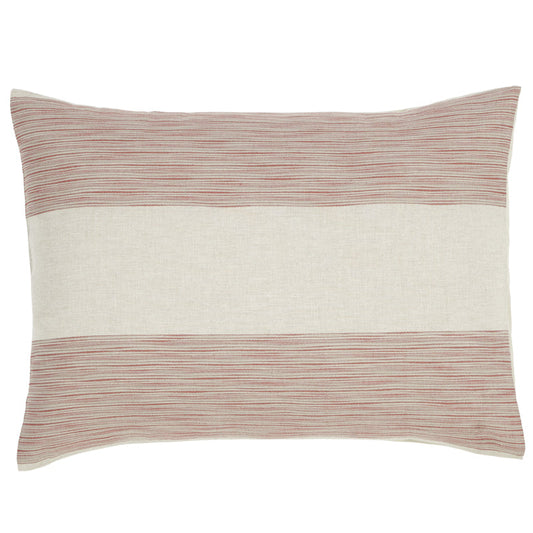 Housse de couette et taies d'oreiller Hampton - Corail
