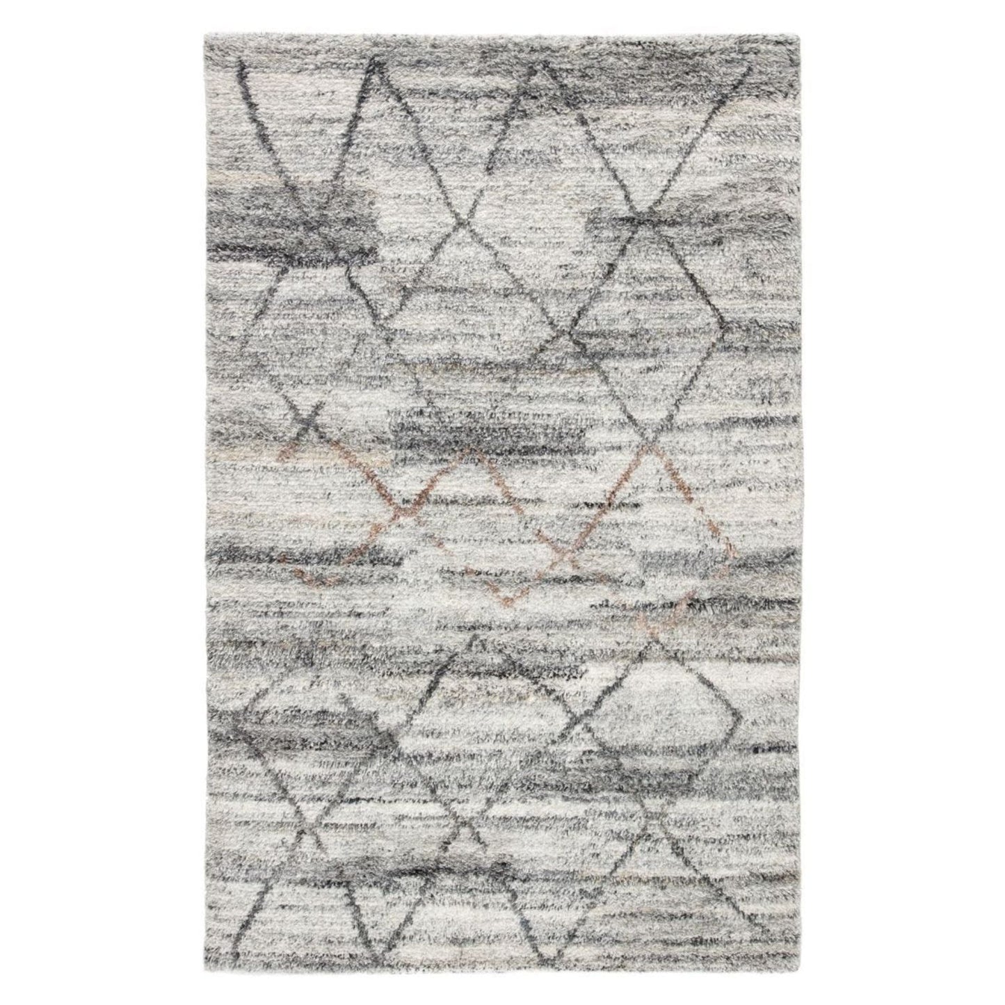 Tapis gris Kasbah 