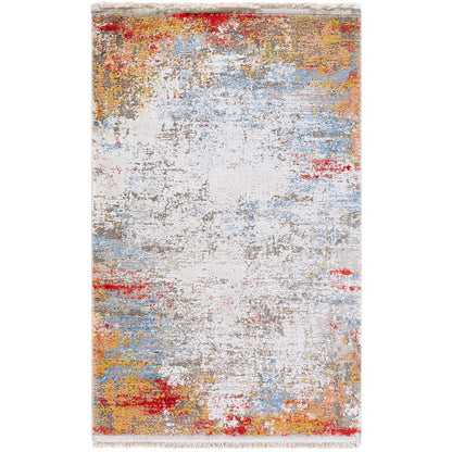 Tapis orange brûlé solaire
