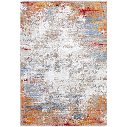 Tapis orange brûlé solaire