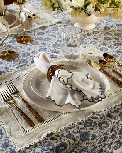 Set de table rectangulaire tissé