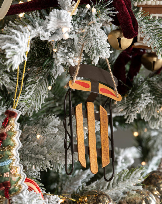 Ensemble de décorations de traîneau (ensemble de 3)