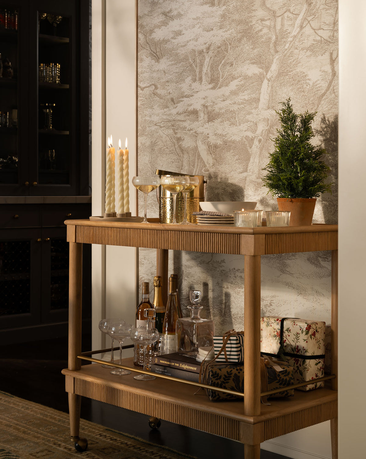 17 Cyprès artificiels en pot