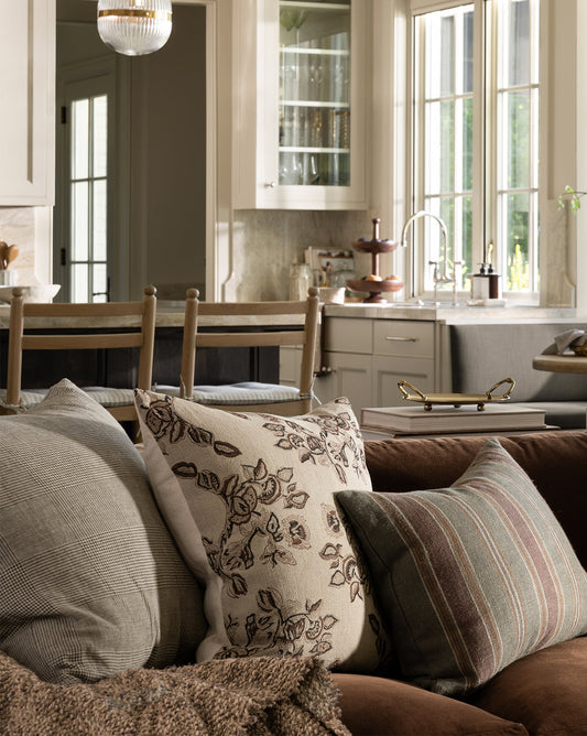 Housse de coussin florale Amelia