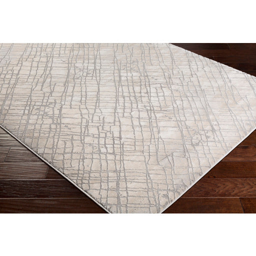 Tapis tibétain gris moyen