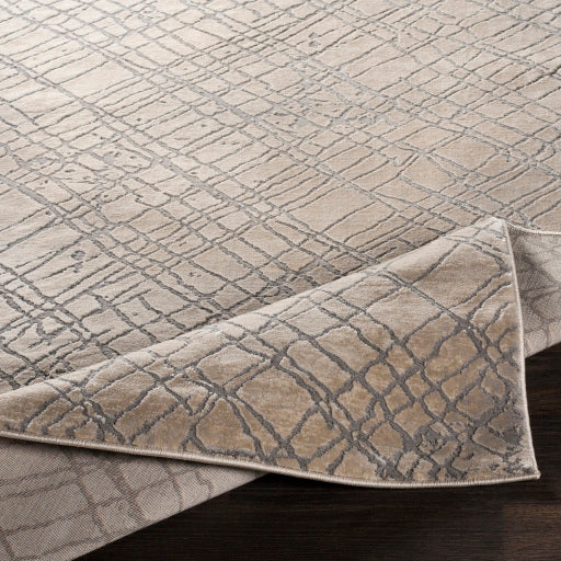 Tapis tibétain gris moyen