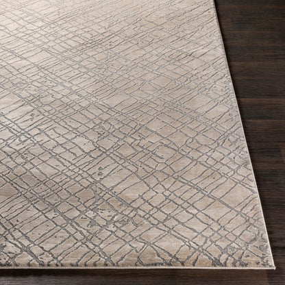 Tapis tibétain gris moyen