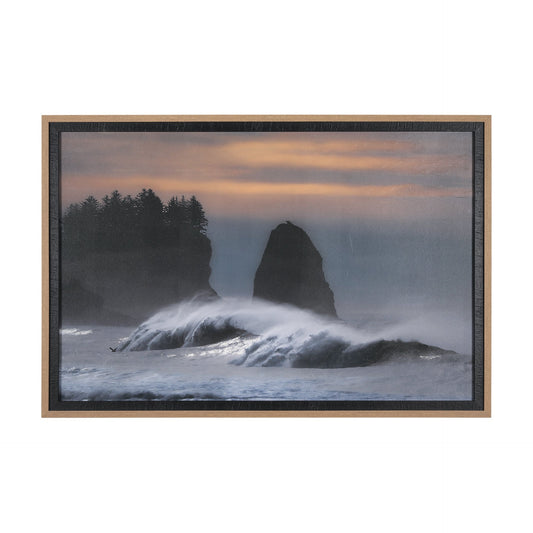 Art encadré - Vague au crépuscule