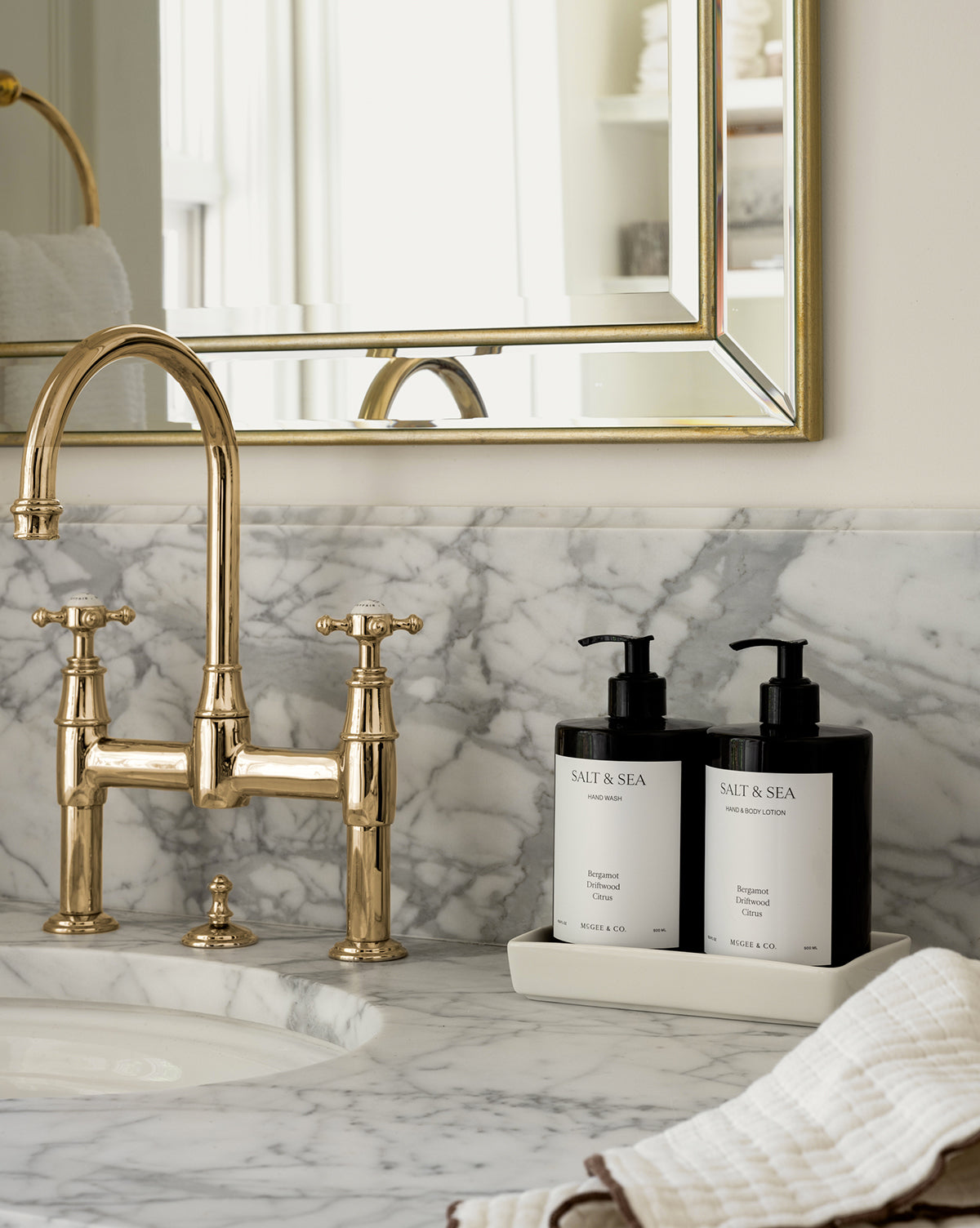 Lotion pour les mains au sel et à la mer